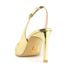 [KUHEE] Sling-back(5060-3) 9cm-High Heel Gold Strap Party Shoes Wedding Shoes Handmade Shoes - Made in Korea